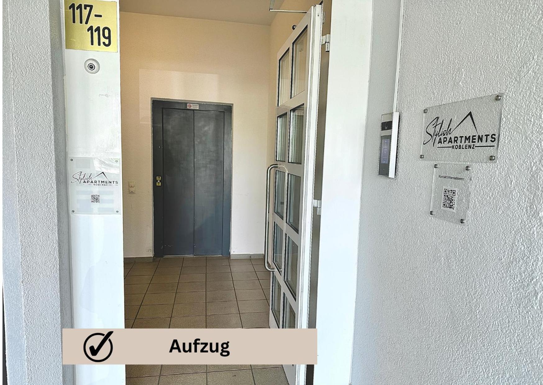 Modern Apartment - Fuer Freunde & Familien, Stadtnah, Parkplatz, E-Ladestation, Gitterbox Fuer Fahrraeder, Fitnessstudio, Digitale Gaestemappe Mit Restaurant- Und Unternehmenstipps Кобленц Екстер'єр фото